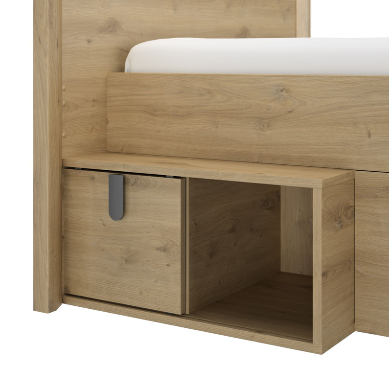 Gami Compactbed Lugano Artisan Eik