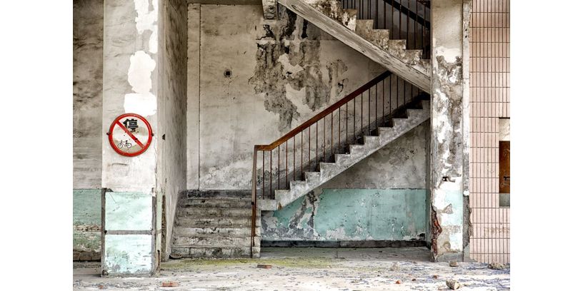 Wandkleed Concrete Stairs 