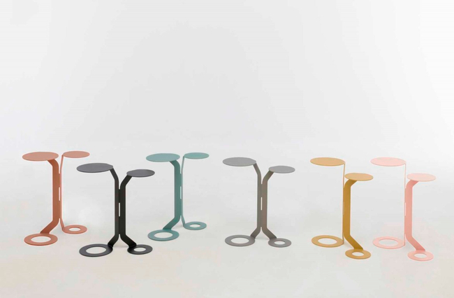 Moduss Bijzettafel Roundy Grijs