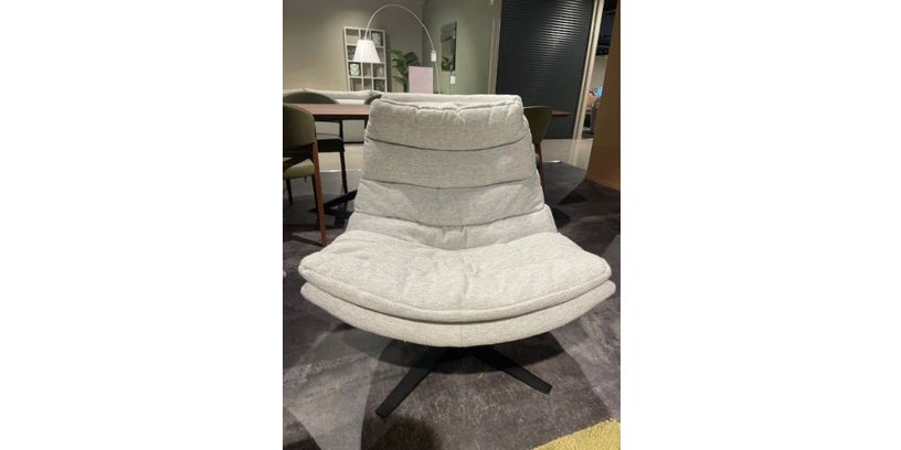 (Showrooommodel) Movani Draaifauteuil Jack L.Grijs