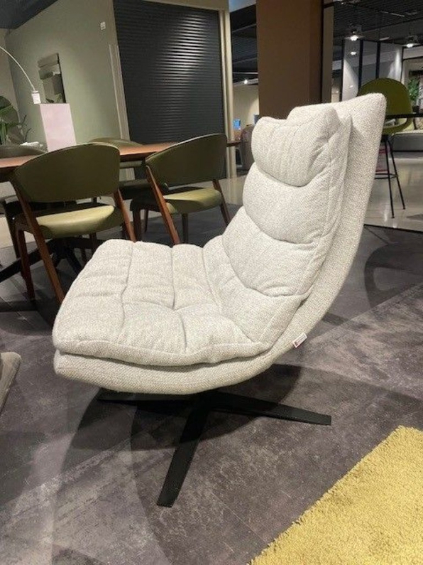 (Showrooommodel) Movani Draaifauteuil Jack L.Grijs