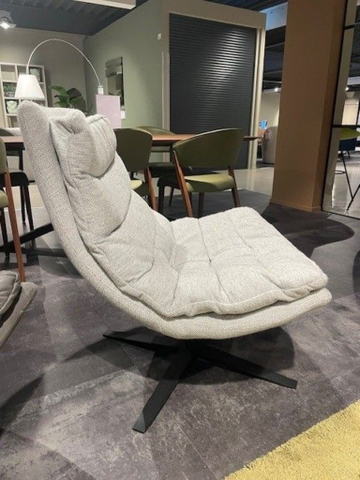 (Showrooommodel) Movani Draaifauteuil Jack L.Grijs