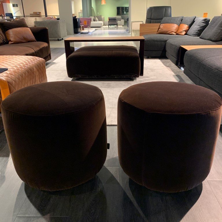 (Showroommodel) Natuzzi Poef Melpot 