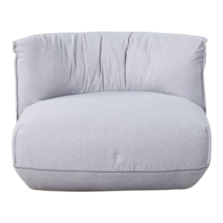 (Showroommodel) Fauteuil Korday Lichtgrijs