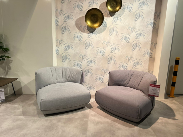 (Showroommodel) Fauteuil Korday Lichtgrijs