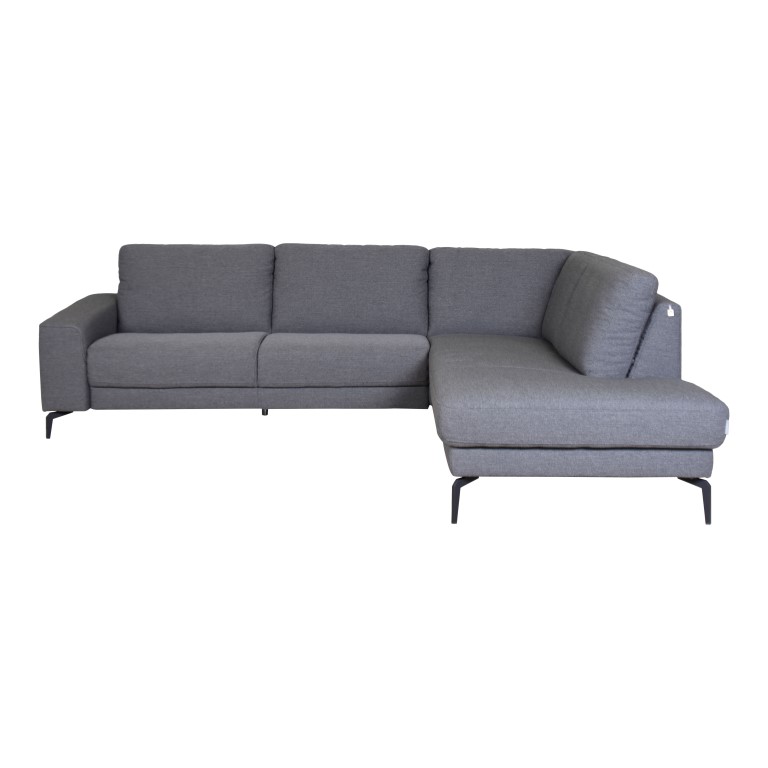(Showroommodel) Hoekbank Madelina Grijs
