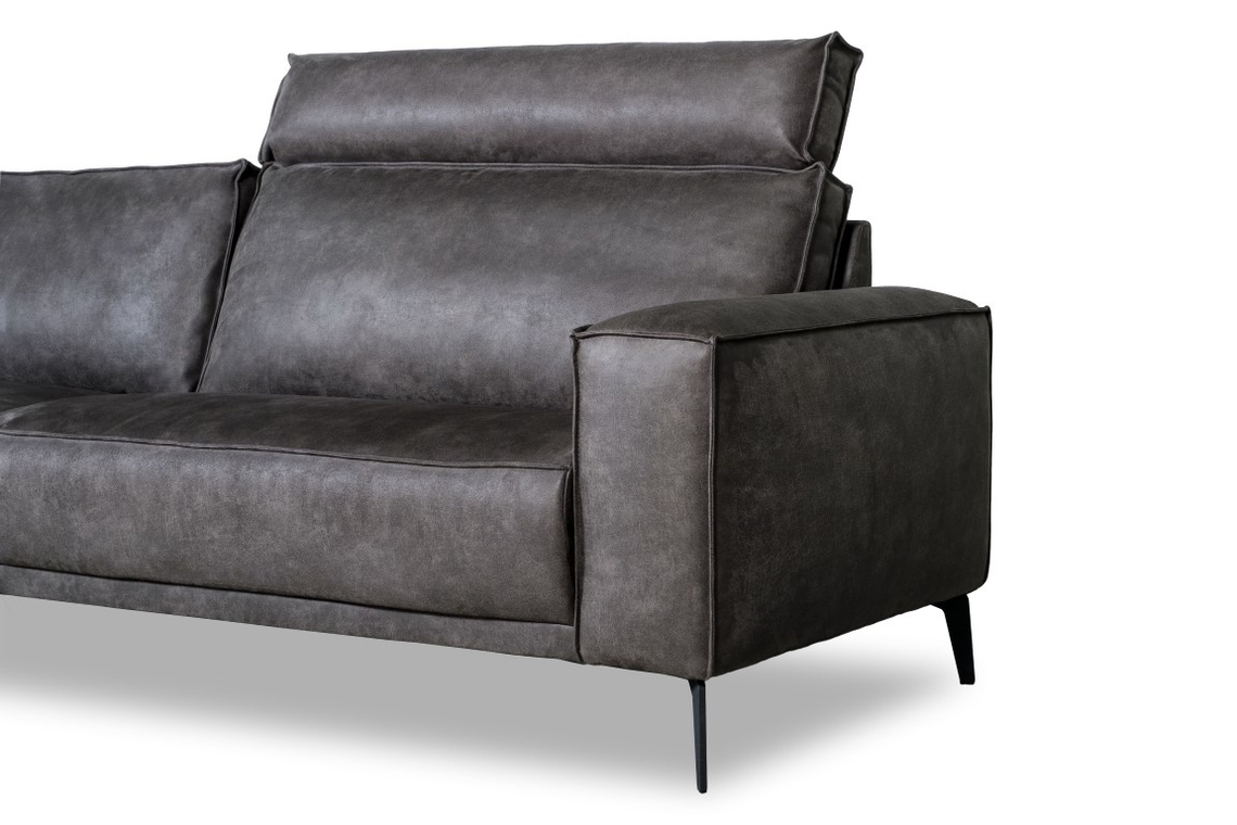 Bank Palmori 4-Zits Graphit Incl. Relax