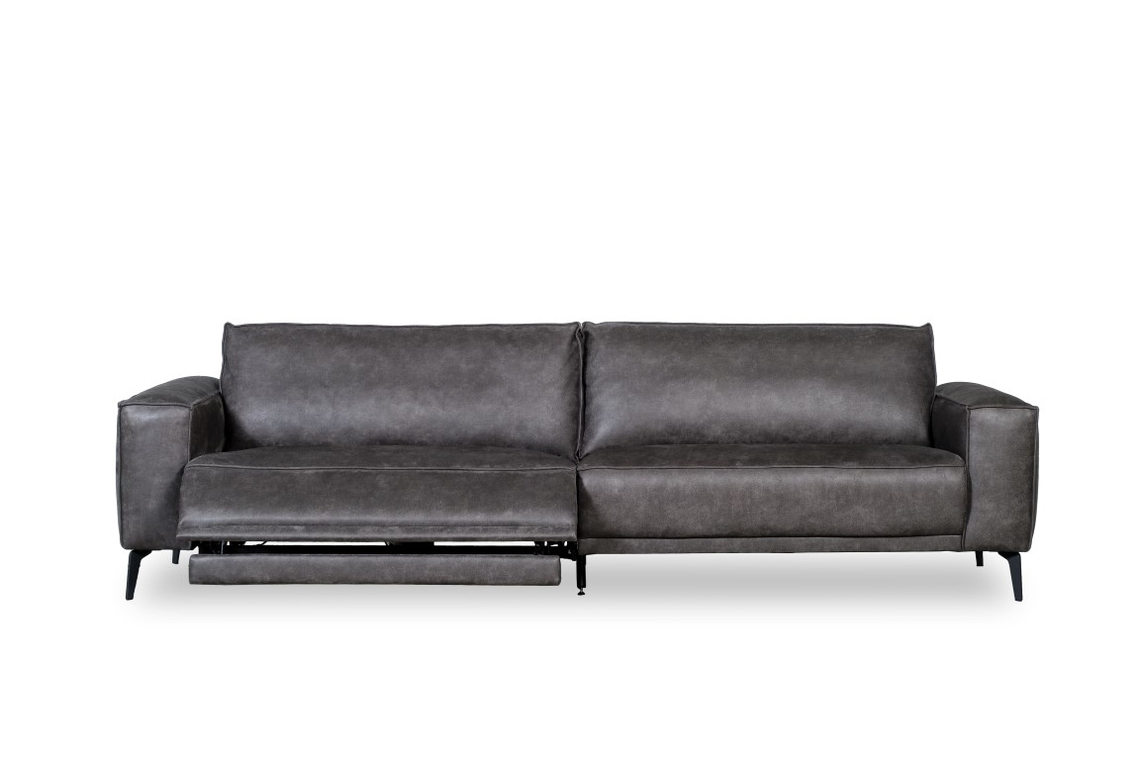 Bank Palmori 4-Zits Graphit Incl. Relax