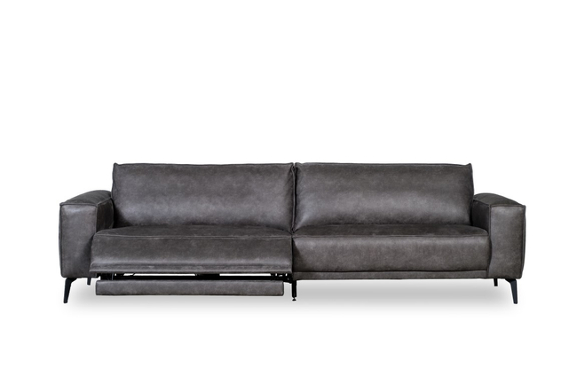 Bank Palmori 4-Zits Graphit Incl. Relax