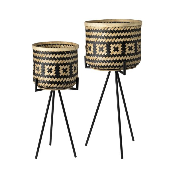 Feelings Aztec plantenstandaard Set/2 