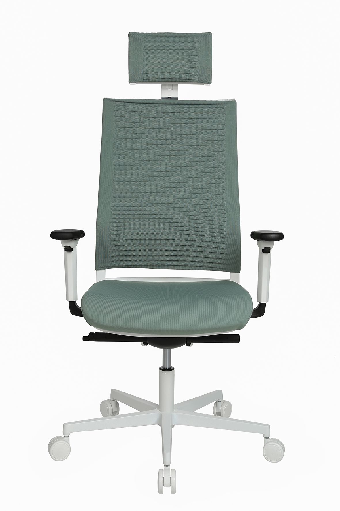 Topstar Bureaustoel Sitness Life 80 Wit/Grijsgroen