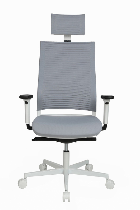 Topstar Bureaustoel Sitness Life 80 Wit/Grijs