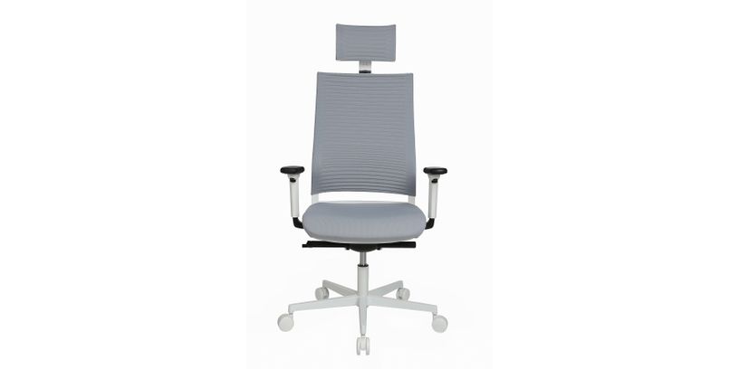 Topstar Bureaustoel Sitness Life 80 Wit/Grijs