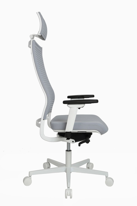 Topstar Bureaustoel Sitness Life 80 Wit/Grijs