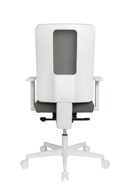 Topstar Bureaustoel Sitness Life 50 Wit/Grijsgroen