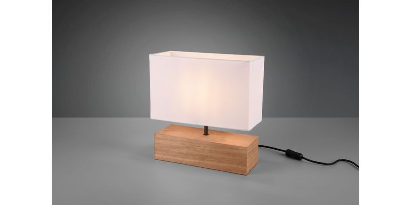 Trio Tafellamp Woody Wit