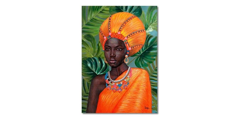 Feelings African Beauty Wanddecoratie