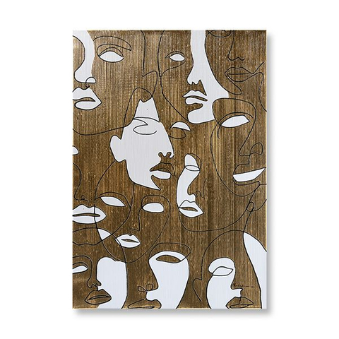 Feelings Wanddecoratie Faces