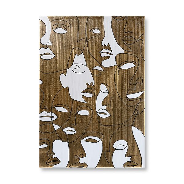 Feelings Wanddecoratie Faces