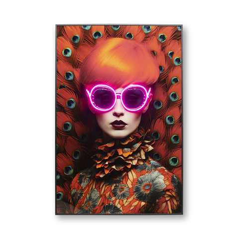 Feelings Wanddecoratie Fancy Red Lady