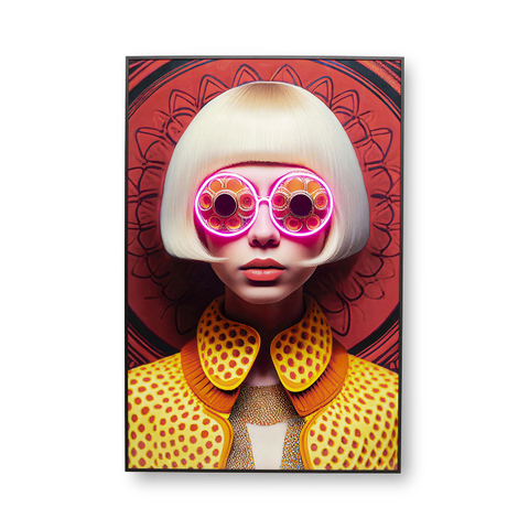 Feelings Wanddecoratie Fancy Blonde Lady