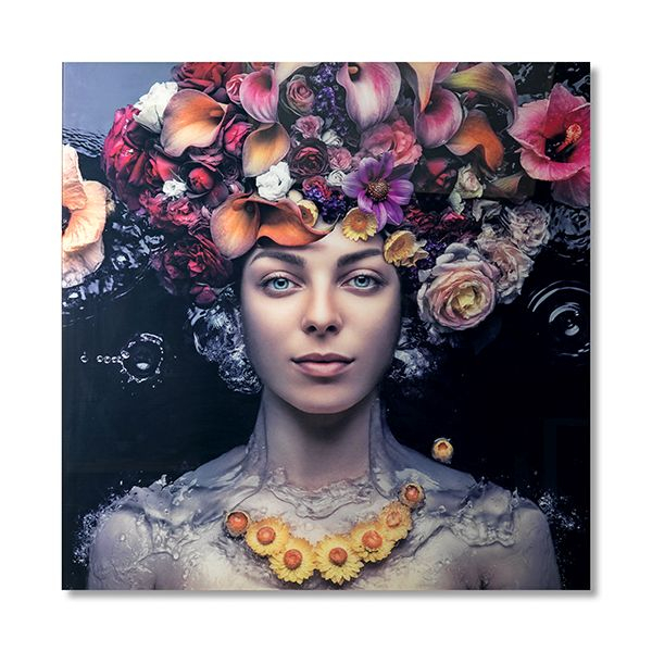 Feelings Wanddeco Flower Art Lady