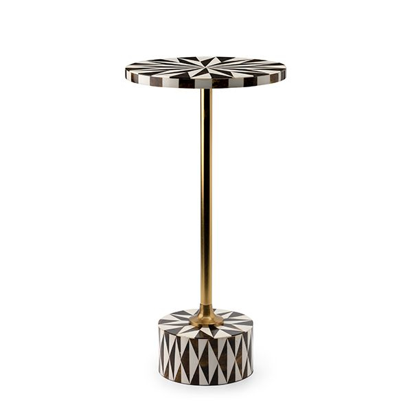 Feelings Bijzettafel Domero Zwart Wit