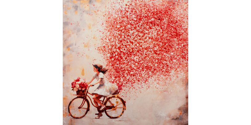 Wanddecoratie Flowers In The Air