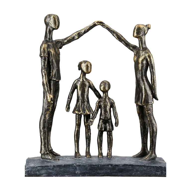 Feelings Beeld Familie Brons