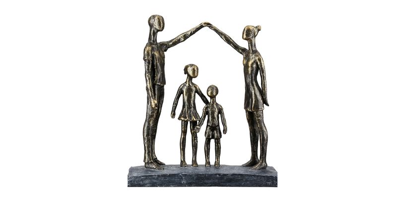 Feelings Beeld Familie Brons