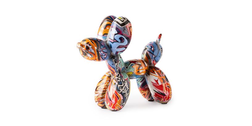 Feelings Beeld Hond Graffiti