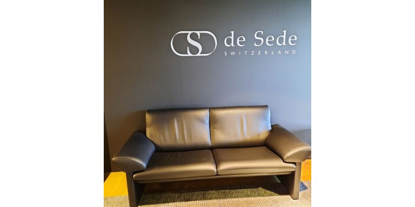 (Showroommodel)De Sede Bank DS-1010 2,5-Zits Black