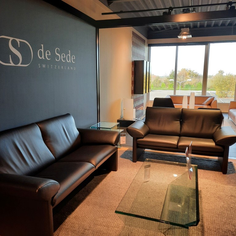 (Showroommodel)De Sede Bank DS-1010 2,5-Zits Black