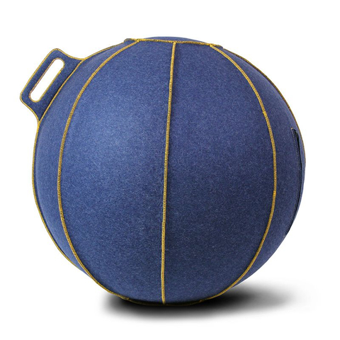 Vluv Zitbal VELT Blauw 65 cm