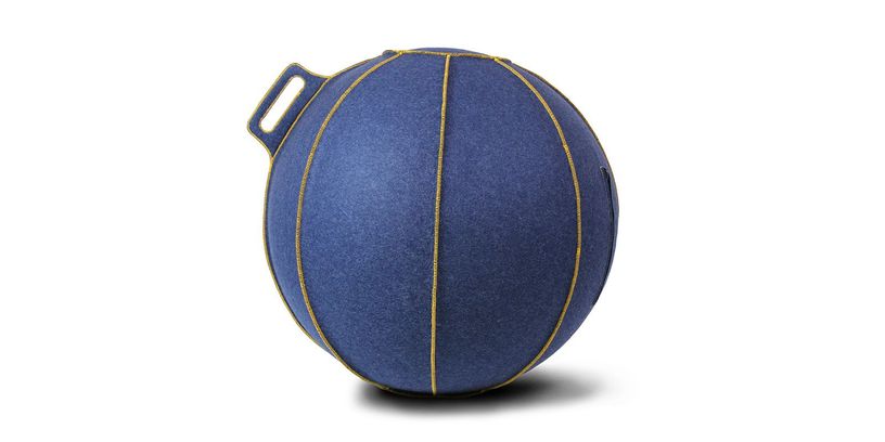 Vluv Zitbal VELT Blauw 65 cm