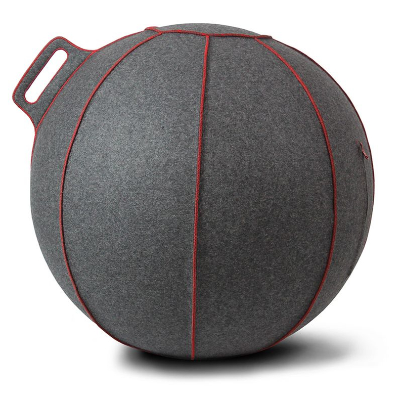 Vluv Zitbal VELT Grijs 75 cm