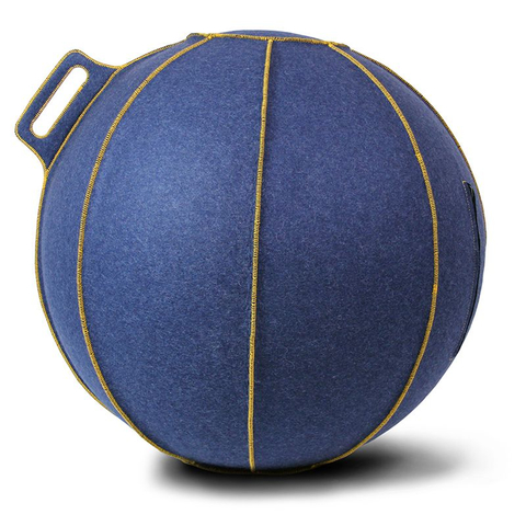 Vluv Zitbal VELT Blauw 75 cm