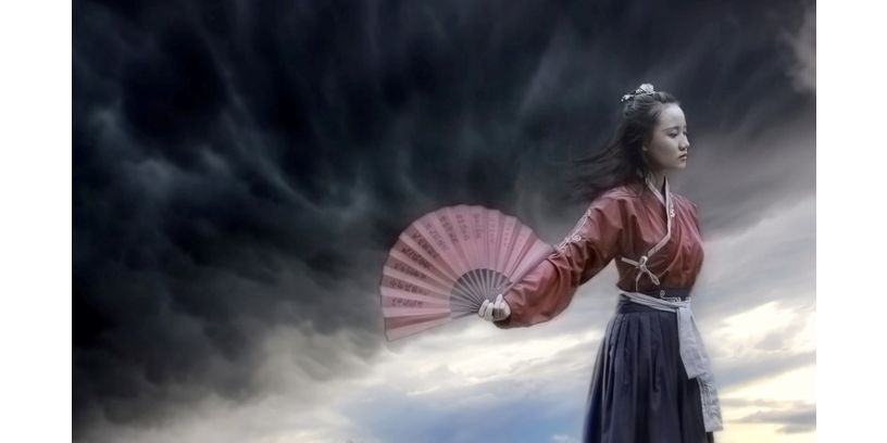 Wandkraft Wanddeco Land Of The Rising Sun