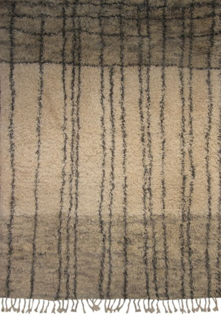 Vloerkleed Beni Ouarain Bruin/Grijs MM-3 300x400