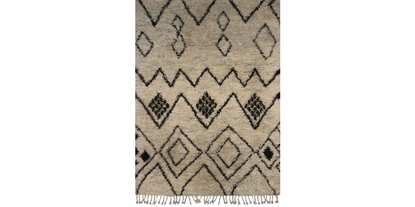 Vloerkleed Beni Ouarain Bruin/Grijs MM-4 200x250