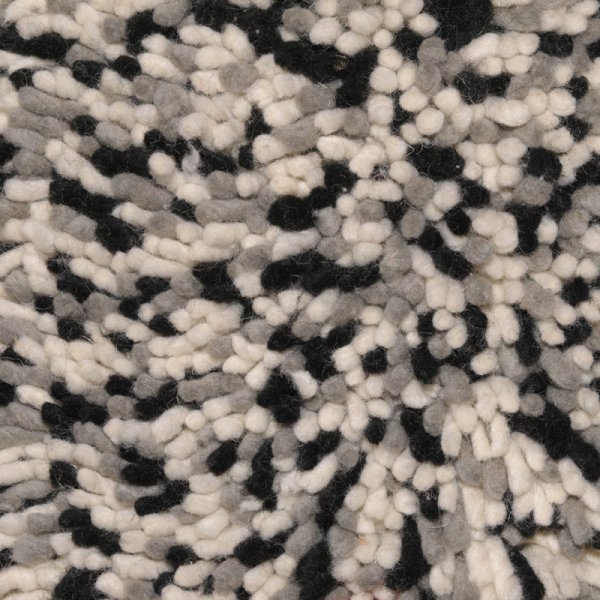 Vloerkleed Takhnift Wit/Zwart K-15 250x300