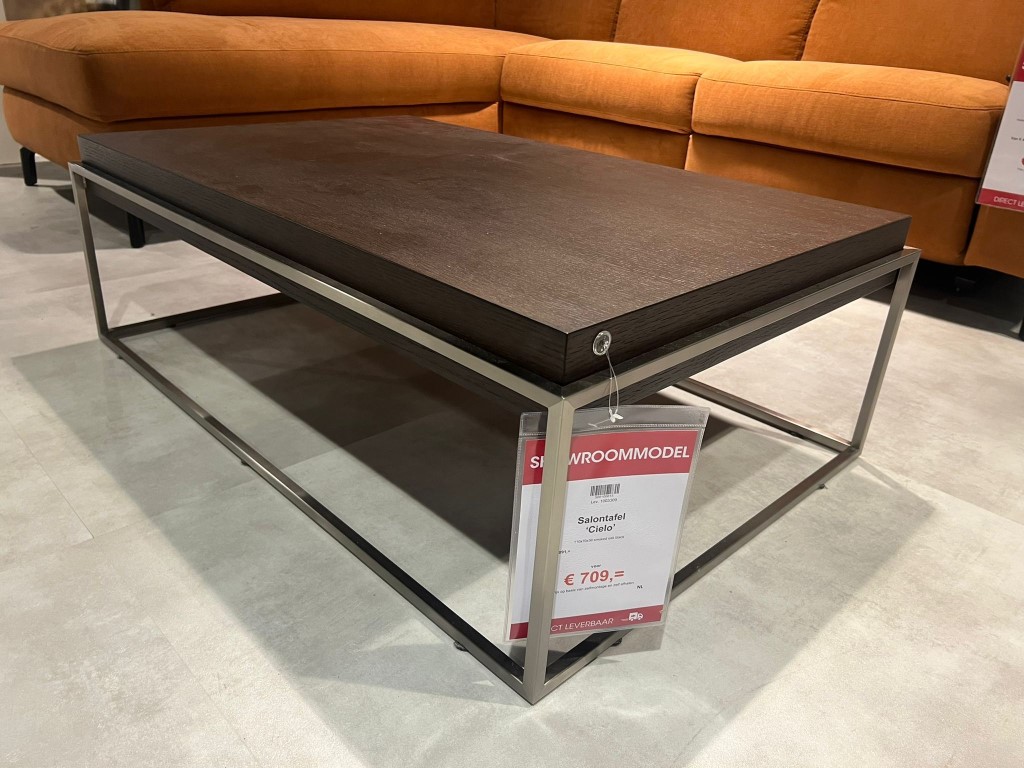 (Showroommodel) Natuzzi Salontafel Cielo