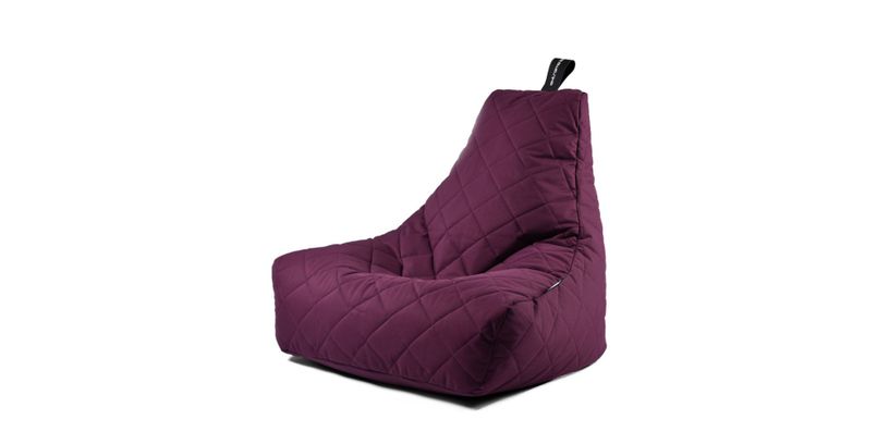 Extreme Lounging B-Bag Mighty-B Quilted Berry
