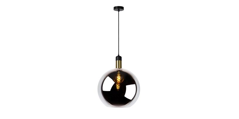 Lucide Hanglamp Julius Smoke glas