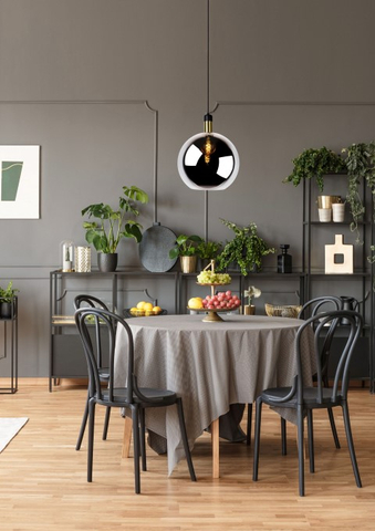 Lucide Hanglamp Julius Smoke glas