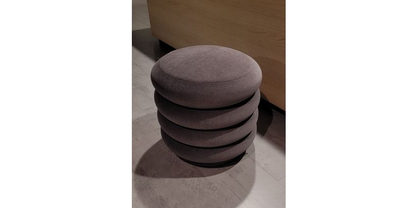 (Showroommodel) Ferm Living Pouf Round Grey