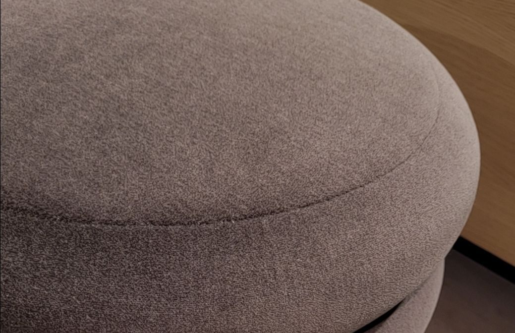 (Showroommodel) Ferm Living Pouf Round Grey
