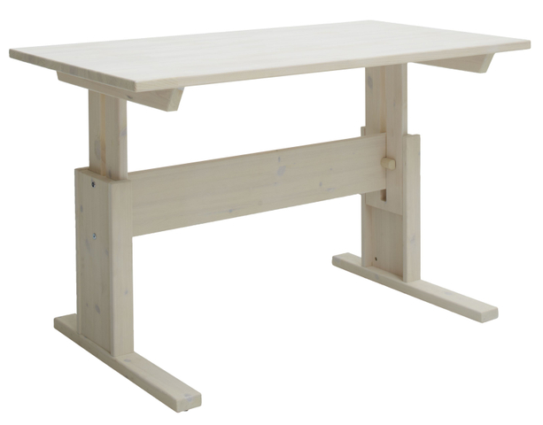 Lifetime Bureau In Hoogte Verstelbaar Whitewash