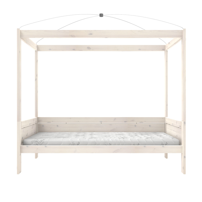 Lifetime Hemelbed / Rolbodem Whitewash
