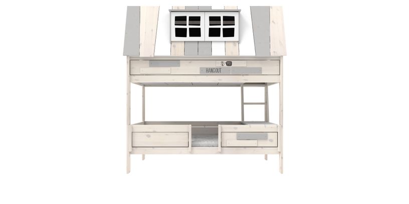 Lifetime Avonturenbed My Hangout/Rolbodem Whitew